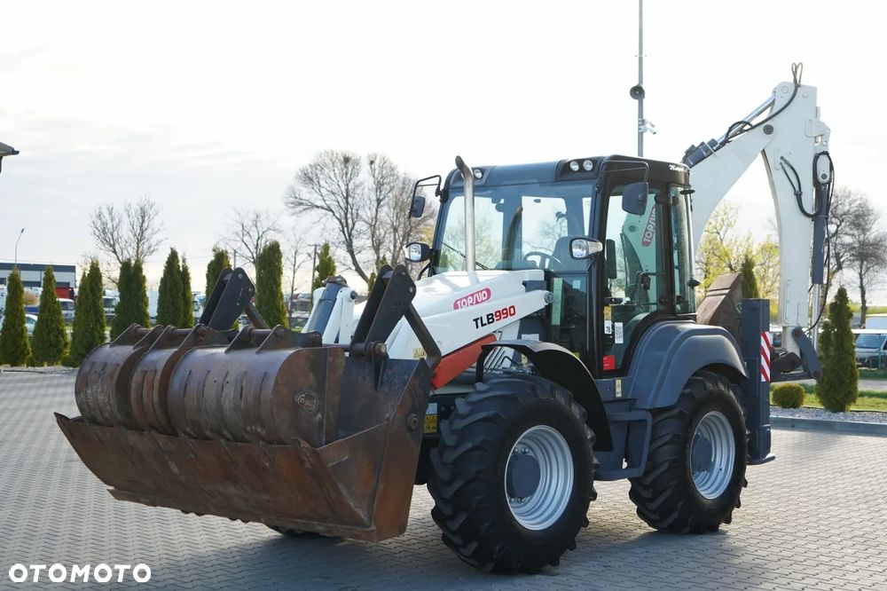 Terex TLB 990 / KOPARKO-ŁADOWARKA / KOMPLET ŁYŻEK / 3 300 MTH / - 13