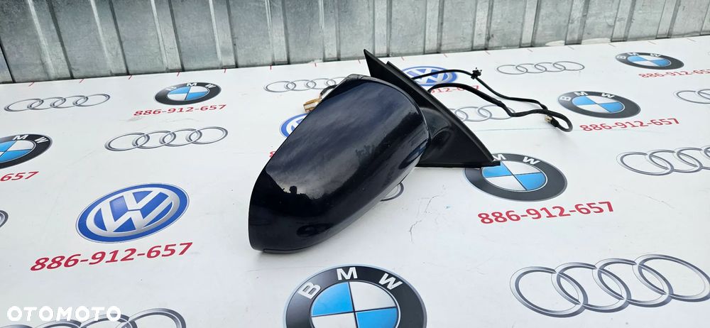 AUDI A4 B6 Lusterko zewnętrzne prawe Lusterko pasażera 5 KABLI Europa Kolor Granatowe Ciemny granat - 6