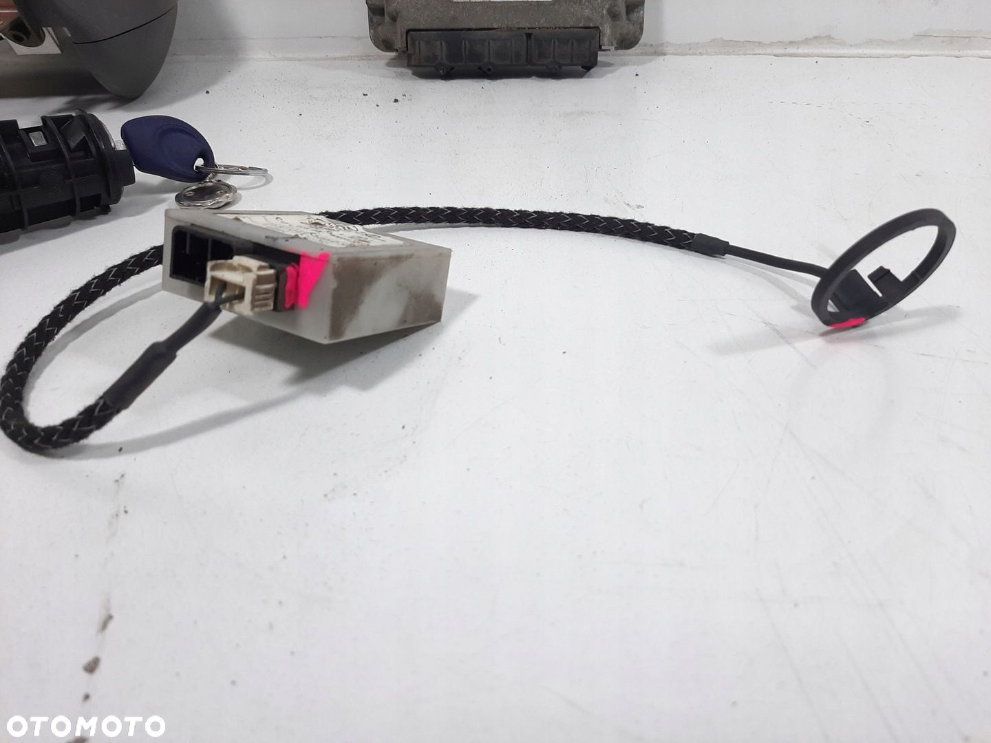 FIAT SEICENTO 1.1 8V 04R ZESTAW STARTOWY STEROWNIK SILNIKA 55187372 - 8