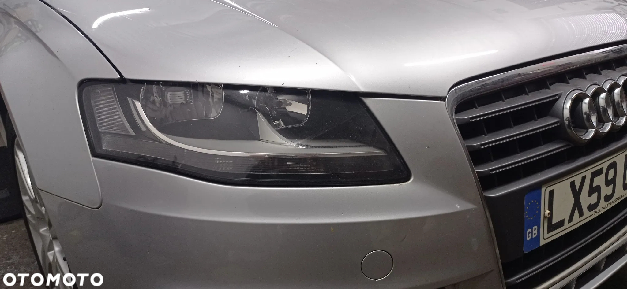 AUDI A4 B8 maska przednia zderzak przód LX7W - 7