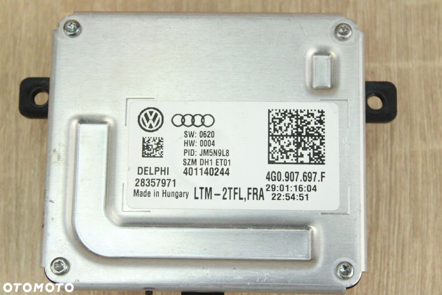 ORYGINALNA PRZETWORNICA MODUŁ LED AUDI A7 C7 4G0907697F 10km - 3