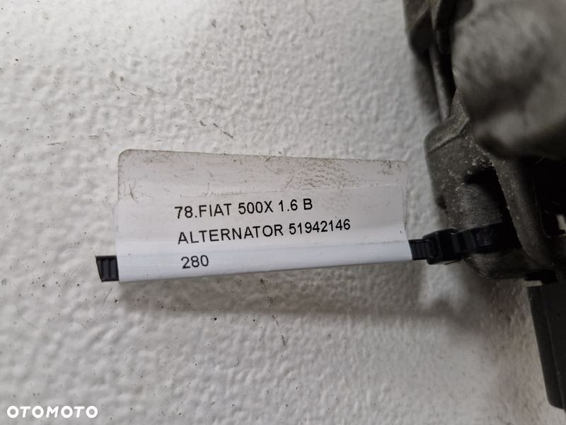 FIAT 500X 500 X 1.6 B ALTERNATOR 51942146 - 10