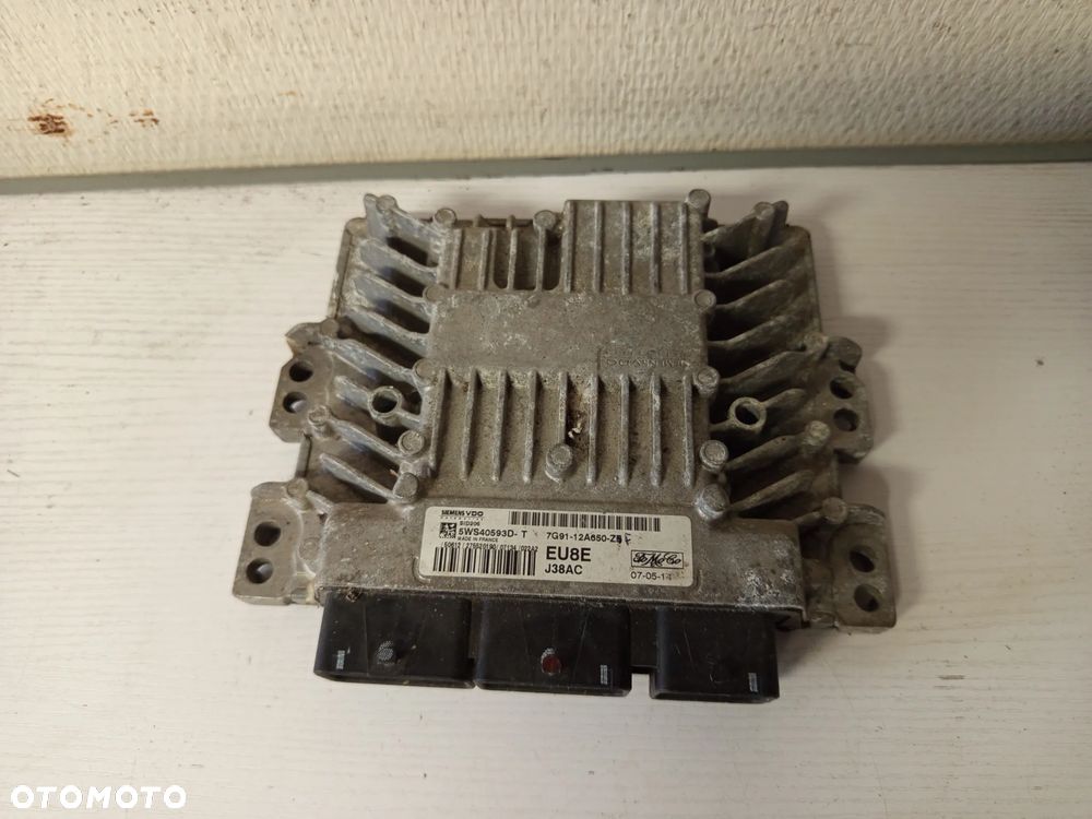 FORD S-MAX 2.0 TDCI STEROWNIK SILNIKA 7G51-12A650-ZF