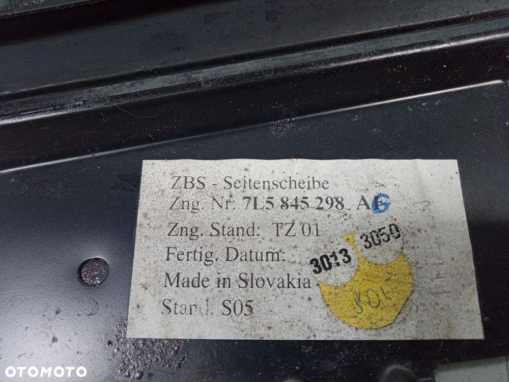 PORSCHE CAYENNE I SZYBA KAROSERYJNA TYŁ PRAWA - 4