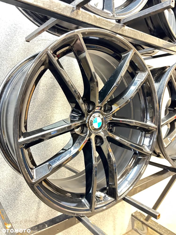 4 FELGI ALU. BMW SERII 5 MODEL G30, G31 ,  M-PAKIET  18'' 8J ET30 NR. FABR. 8093915 BLA - 9
