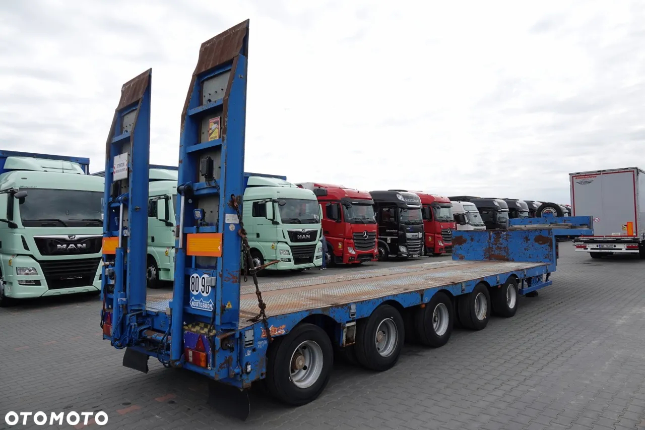 Nooteboom NISKOPODWOZIE / DMC: 80 000 KG / 5 OSI / OSIE SKRĘTNE / NAJAZDY HYDRAULICZNE - 6