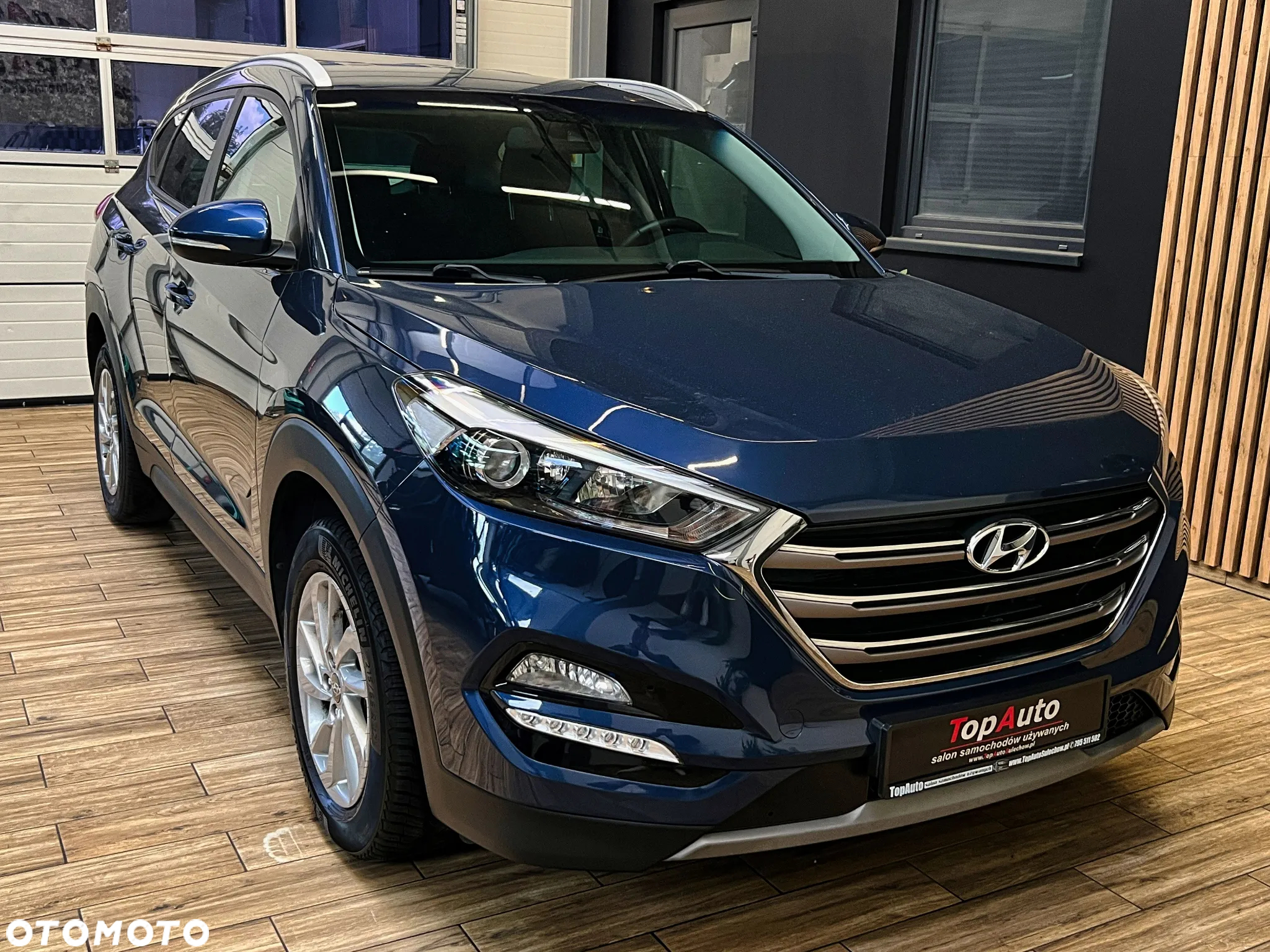 Hyundai Tucson blue 1.7 CRDi 2WD Trend - 3