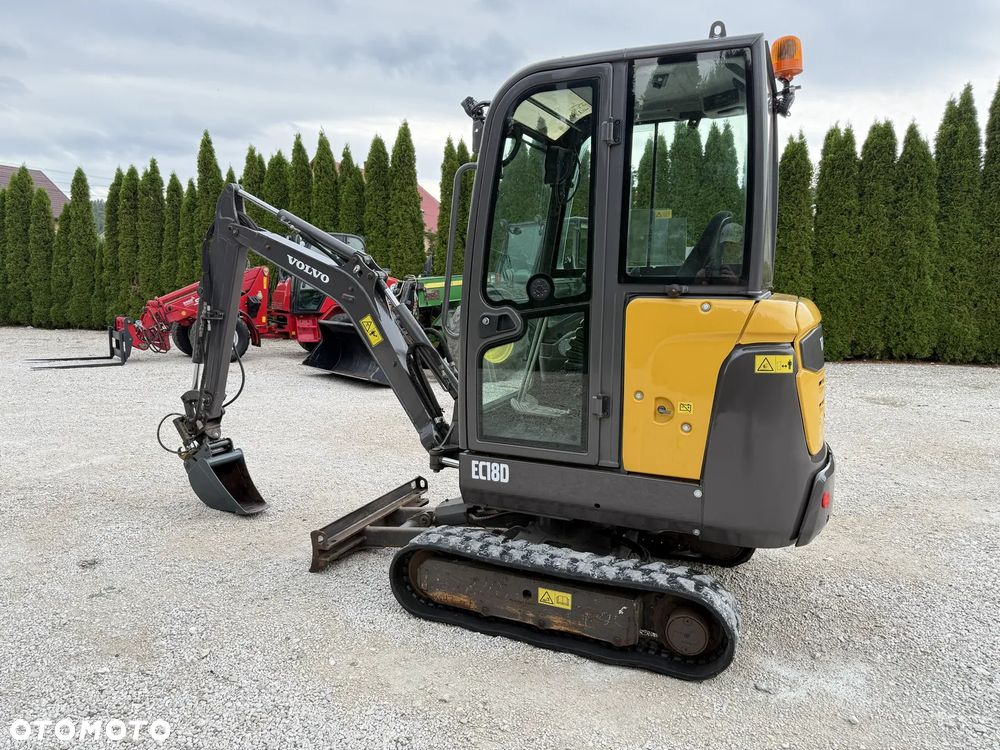 Volvo EC18D EC 18 D / Z NIEMIEC / PIĘKNA / POWERTILT / 2017 ROK / ORYGINAŁ / 15 16 17 20 22 301.6 301.8 VIO PC KX 018 19C 16C 18-3 - 34
