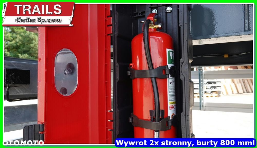 Inny 25m³ obj. wywrot boczny, podłoga gr. 5,0 mm HARDOX 450 !!! - 31