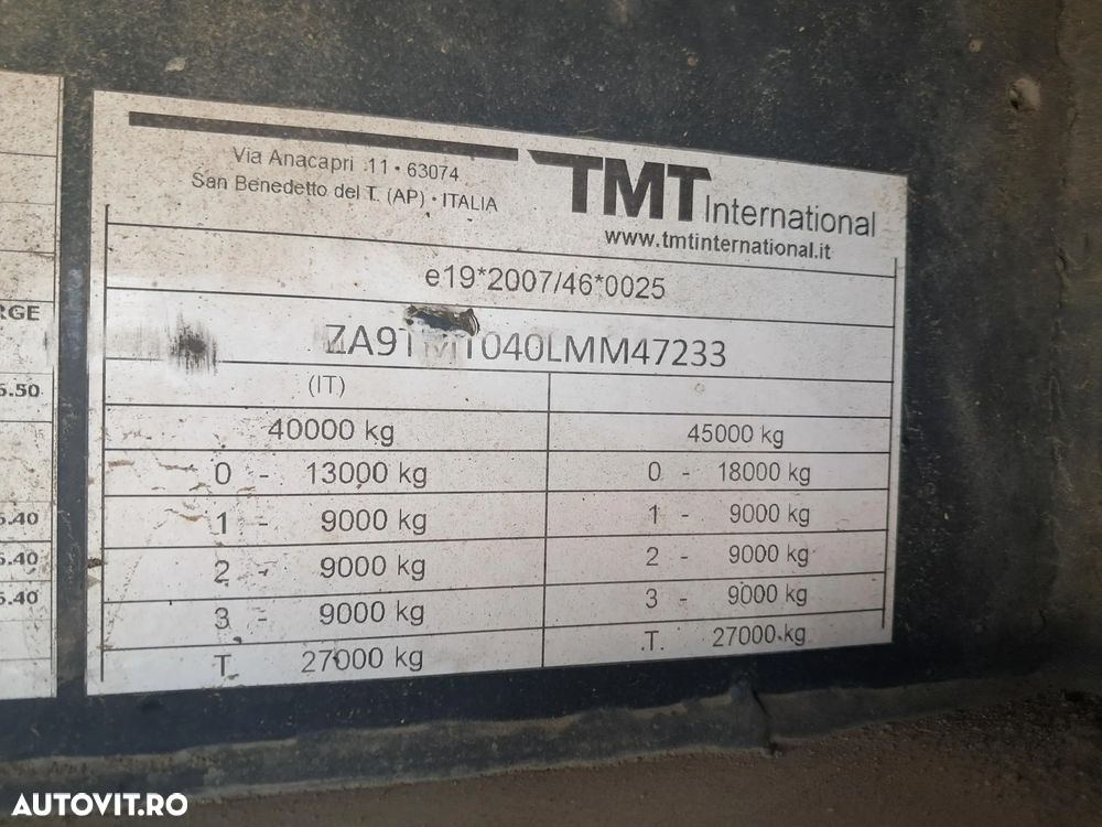 Altul TMT TM0PFN SEMIREMORCA WALKING FLOOR - 24