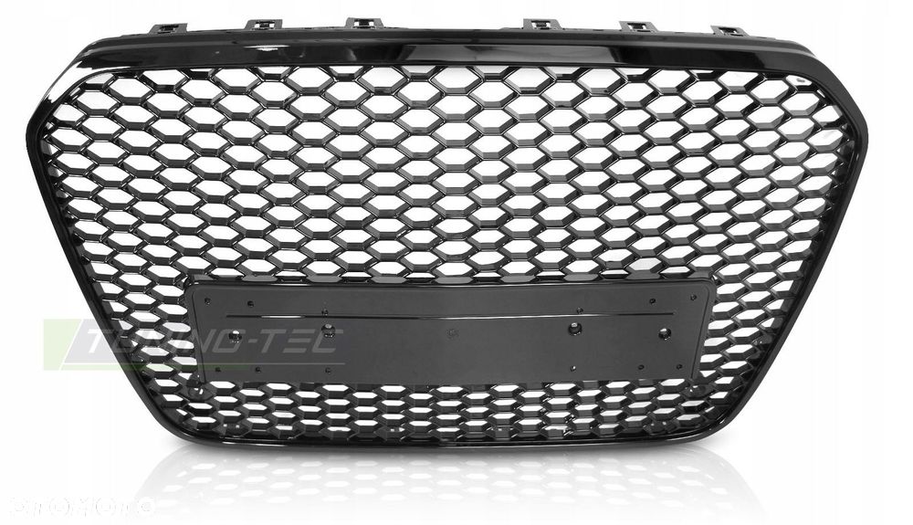Atrapa Grill Kratka Tuning Black Glossy R S6 Look Audi A6 C7 4g 0 2011-2014 - 2