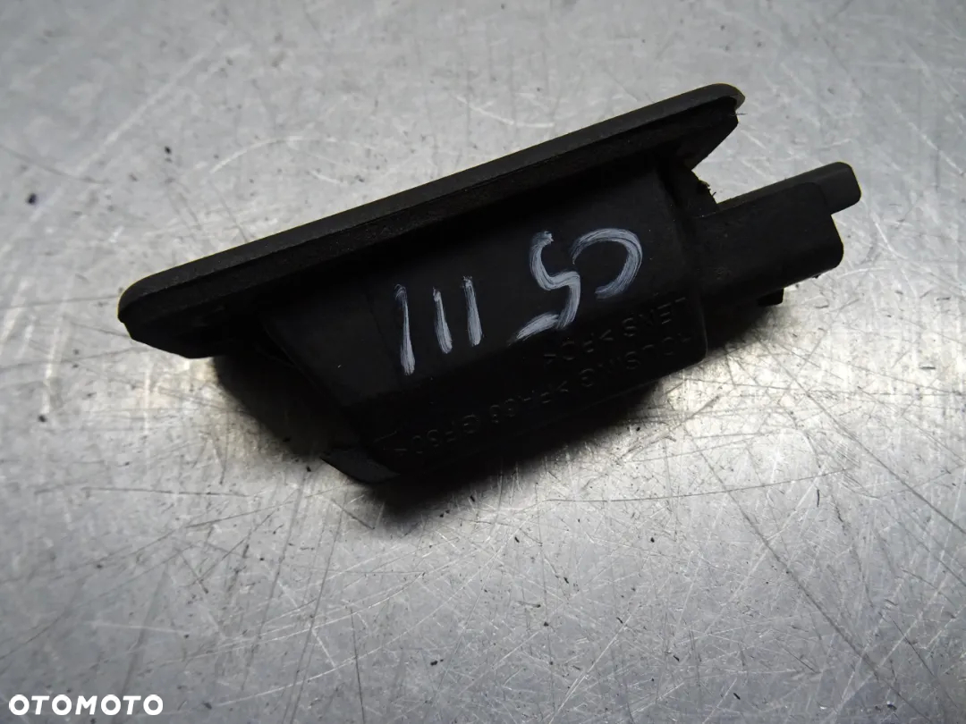 CITROEN C5 III LIFT 1.6D LAMPKA OŚWIETLENIE TABLICY REJESTRACYJNEJ 9682403680 - 7
