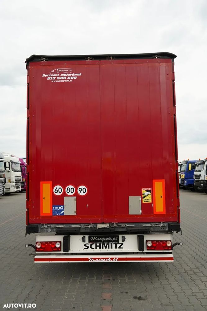 Schmitz Cargobull CORTINĂ / STANDARD / PONT RIDICAT / ACOPERIȘ RIDICAT - 12