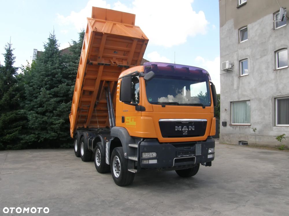 MAN TGS 41.440 8x4 470000km manual wywrotka Meiller-Kipper z Niemiec - 7