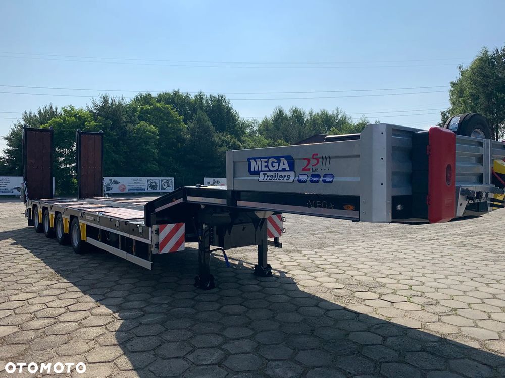 Inny MEGA TRAILERS naczepa czteroosiowa rozciągana +5.000mm, najazdy hydrauliczne DMC 66T - 6