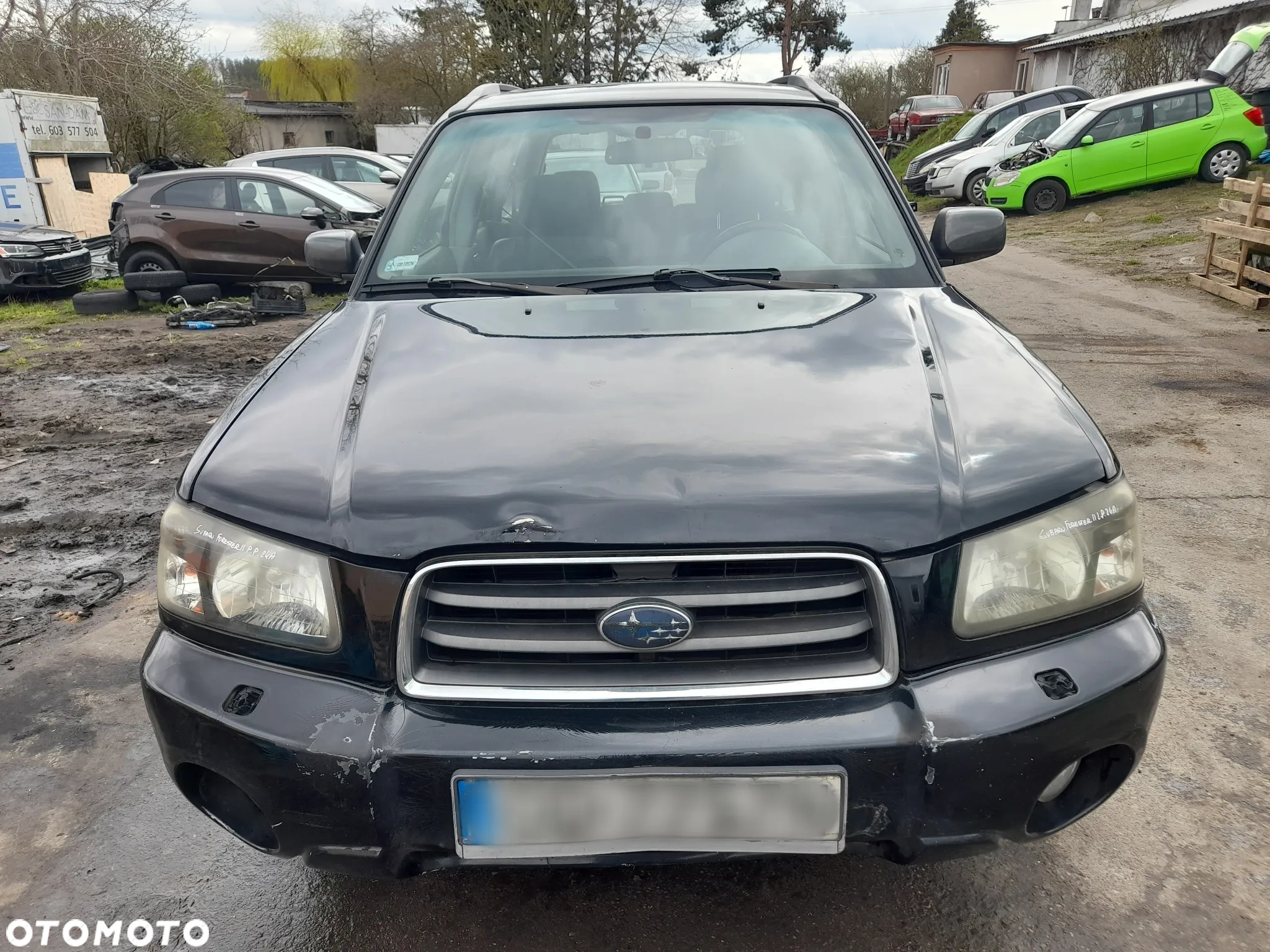 SUBARU FORESTER II DRZWI PRAWY TYŁ PRAWE TYLNE 32J - 18