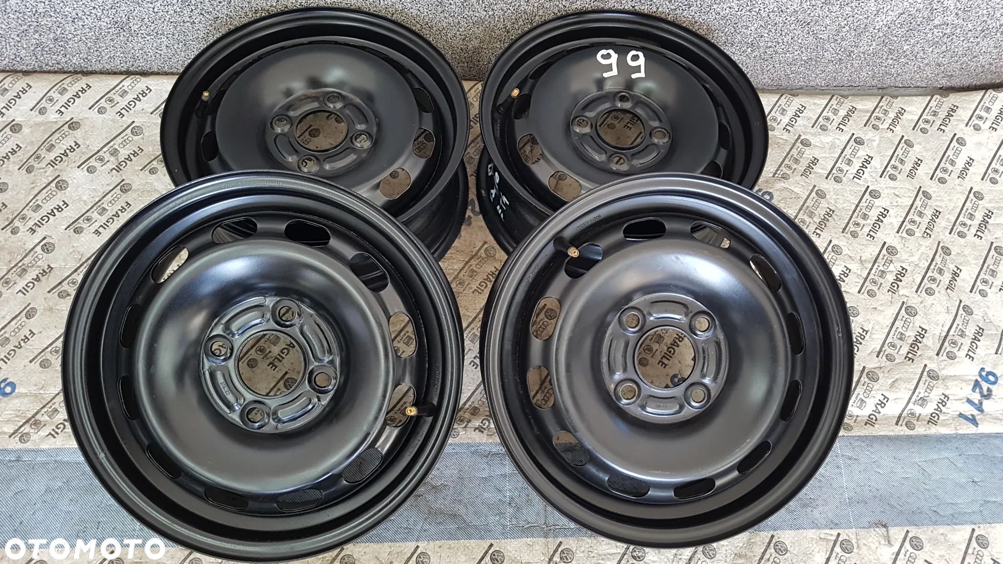 FELGI STALOWE FORD FIESTA MK 5 MK 6 MK7  5,5JX14  4X108 ET47,5 - 1