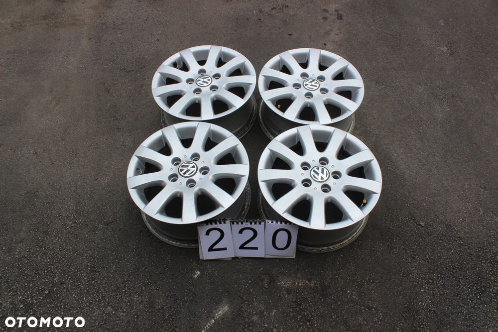 FELGI ALUMINIOWE VW Golf 5,6, Jetta  1K0601025AQ  5x112Ø57  6.5x15  ET50 - 1