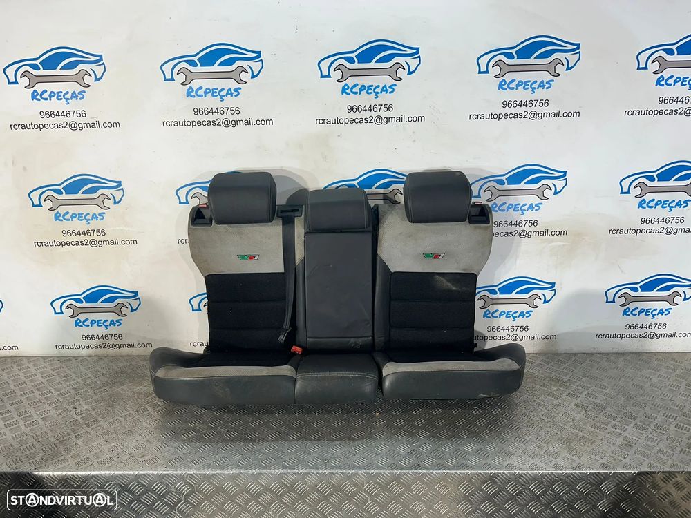 Conjunto Bancos Pele Tecido Skoda Octavia 2 MK2 1Z RS VRS 2004 - 2013 - 8