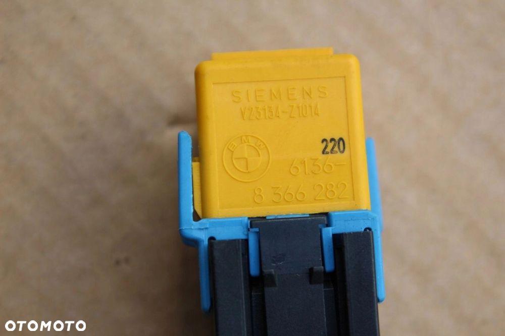 Przekaźnik BMW żółty SIEMENS 8366282 - 2