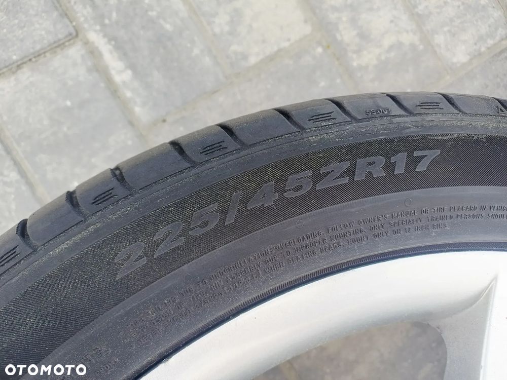 FELIGI Z OPONAMI ALUMINIOWE SEAT LEON II R17 5X112 ET54 57,1 mm OPONY 225/45 R17 LATO NR6 - 6