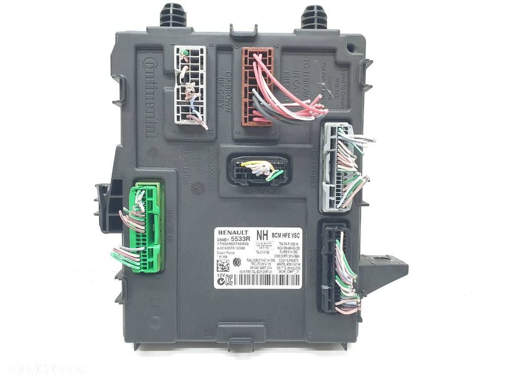 MODUŁ STEROWNIK BCM RENAULT KADJAR 284B15533R - 1