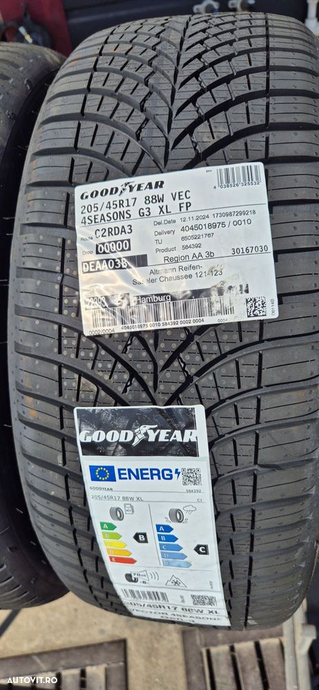205 45 17 Goodyear Allseason - 3