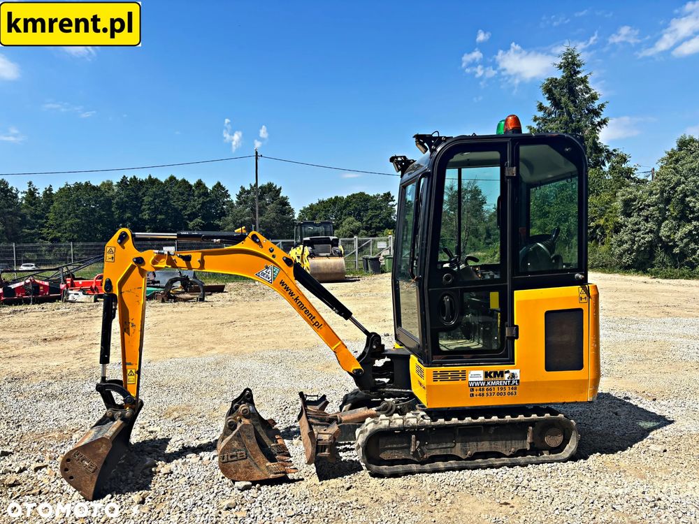 JCB 16 C-1 T3 MINI-KOPARKA 2022R | JCB 8015, 8016, 8025, 8030, YANMAR SV 15, CAT 302.5, 302.4, 301.6, 301.8, KUBOTA U27 - 17