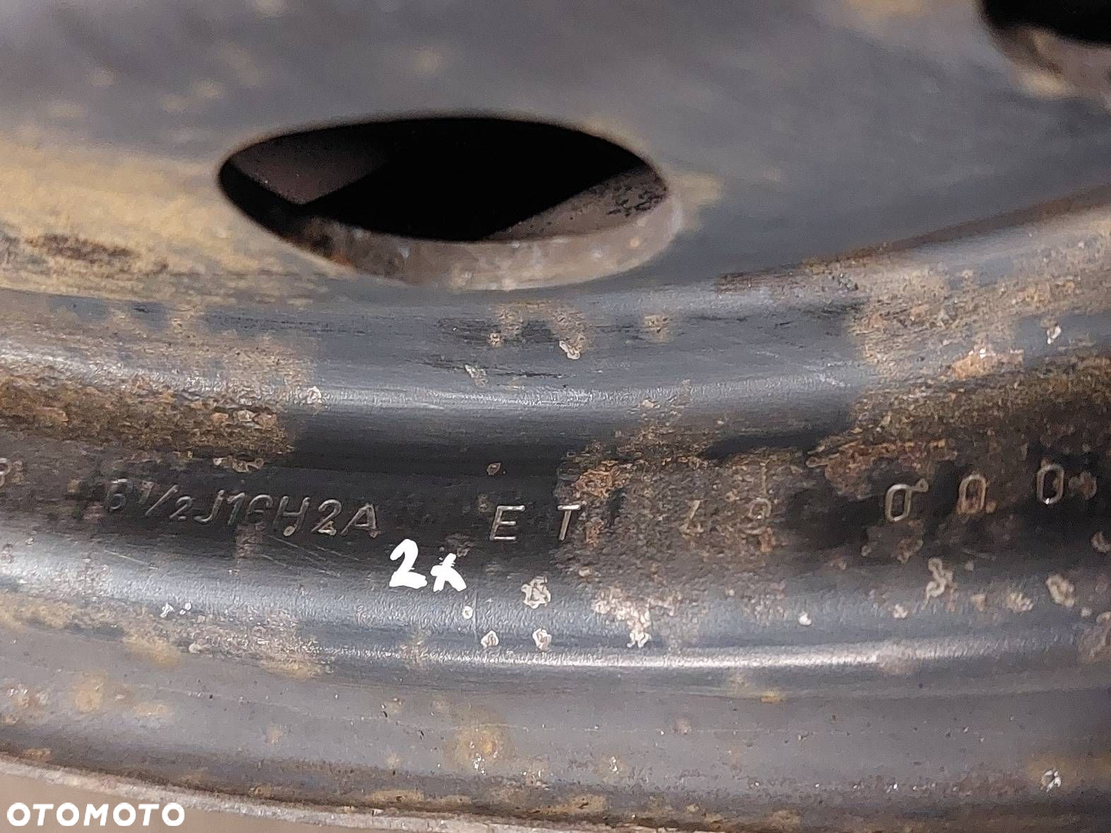 FELGA STALOWA 4 SZT 4x100 6,5Jx16 ET37 ET48 FI60,1 RENAULT SCENIC II - 7