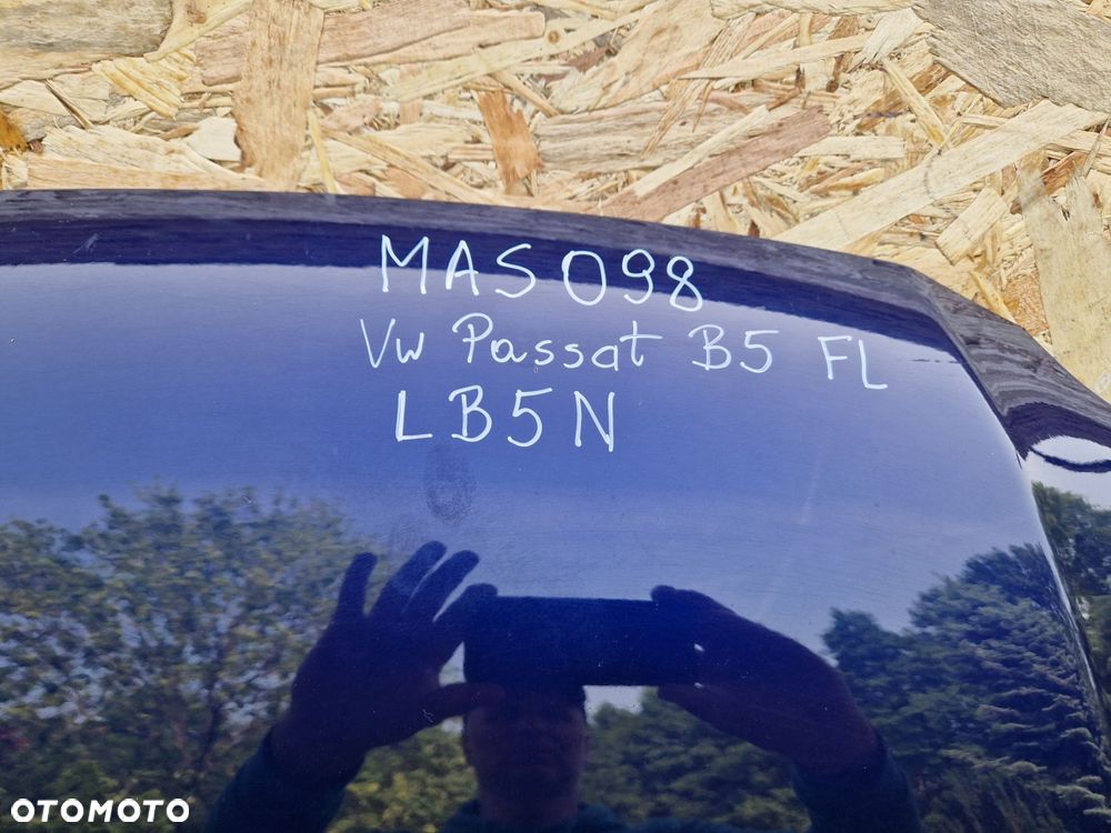 VW Passat B6 FL kod lak LB5N maska silnika pokrywa silnika - 2