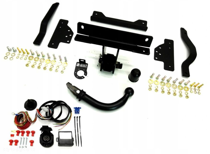 SŁUPSK NOWY AUTO HAK HOLOWNICZY + MODUŁ 13 PIN + WIĄZKA do VOLVO V50 V-50 od 2004 do 2012 KOMBI - 9