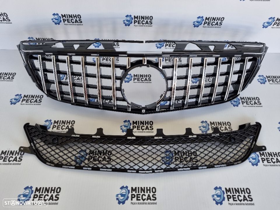 Grelha Frontal Mercedes CLS (W218) GTR Pré Facelift - 2