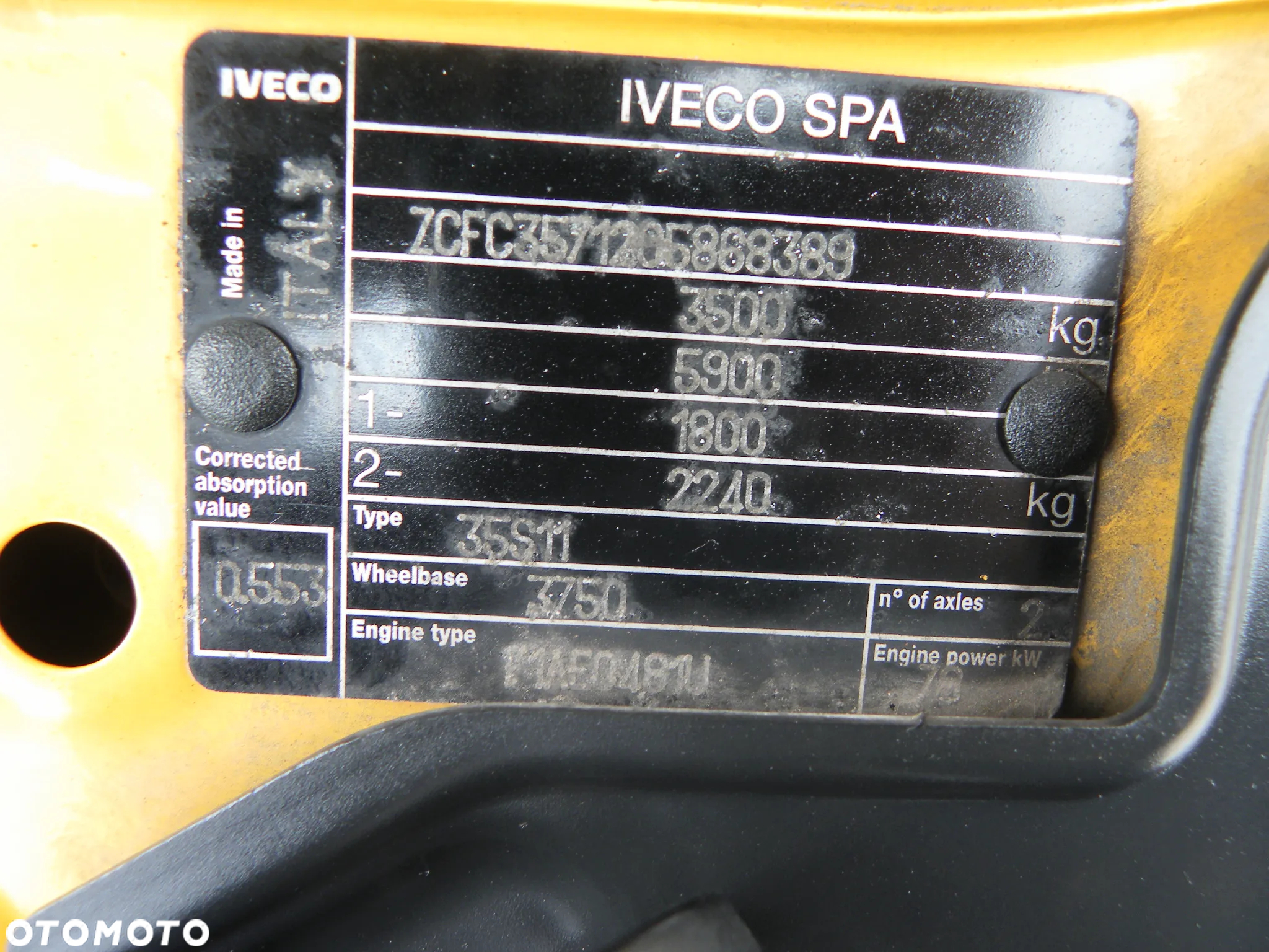 Iveco Iveco Daily 35s11 pocztowy POCZTA UPS DHL SPRINTER 308 FOOD TRUCK Autosklep - 14