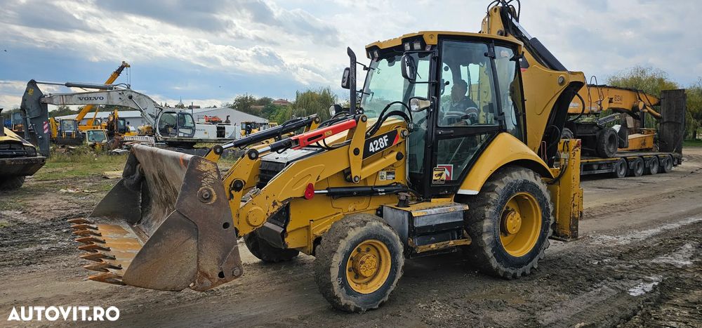 Caterpillar CAT 428 F Buldoexcavator - 16