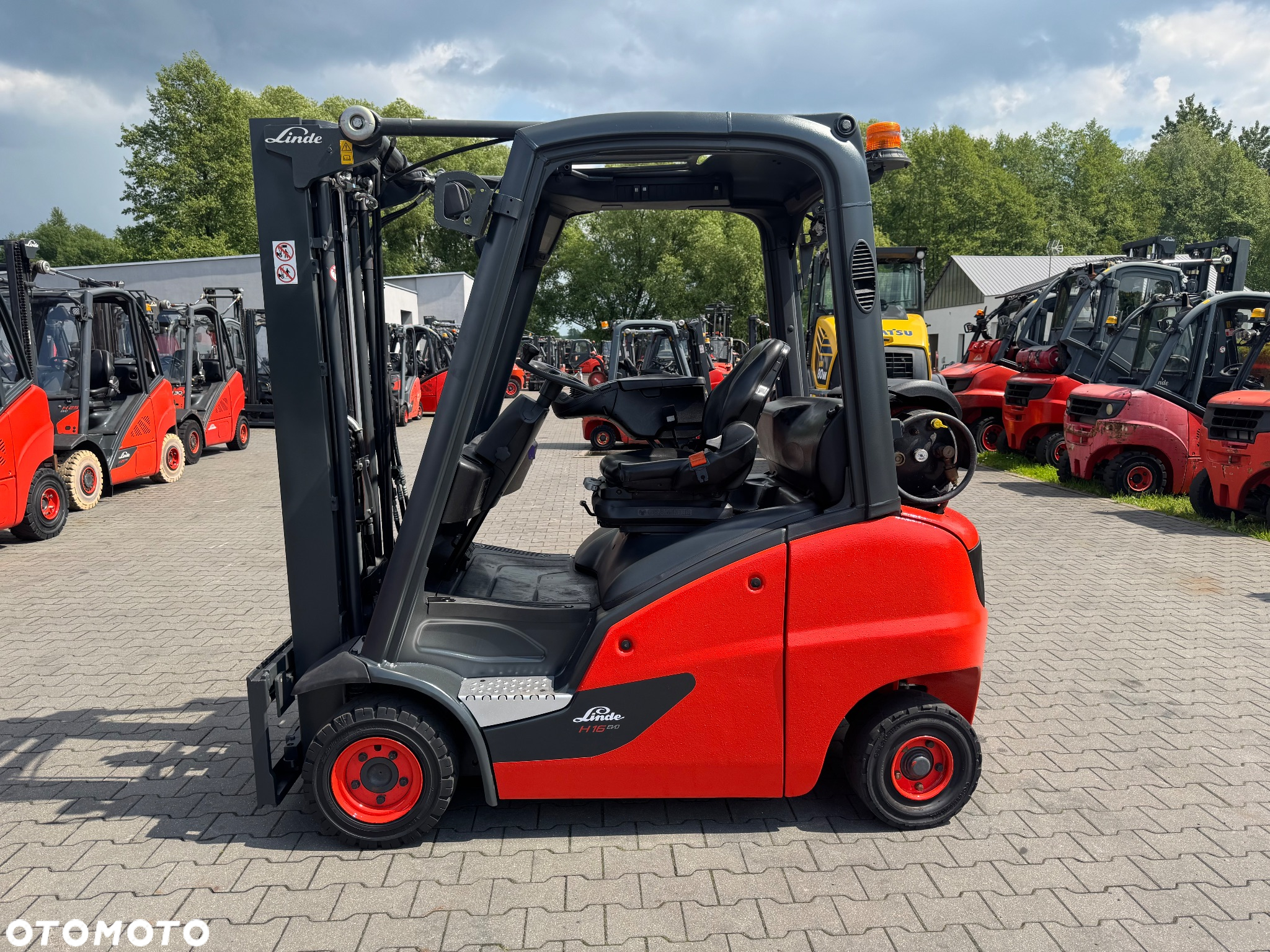 Linde Linde H16 EVO 2018 triplex przesuw wolny skok półkabina toyot h20 h18 - 5
