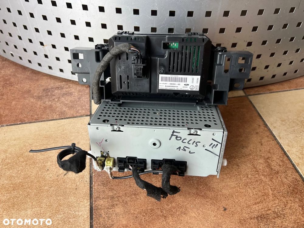 RADIO WYŚWIETLACZ NAVI FORD FOCUS MK3 F1BT-18C815-GH  F1FT-18B955-GD CENA ZA KOMPLET - 2
