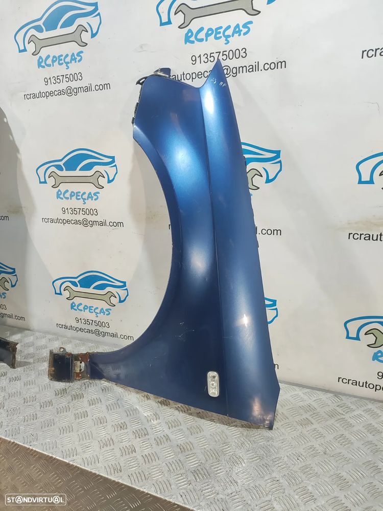 FRENTE COMPLETA AUDI A3 8P 8P1 FASE II 2 CAPOT PARACHOQUES GUARDA-LAMAS OTICAS RADIADOR VENTILADOR FRENTE FIBRA REFORÇO DIESEL - 13