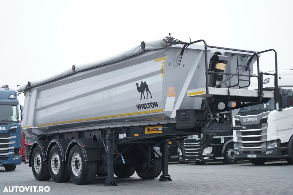 Wielton WIELTON / BASCULATOR / 26 M3 / GREUTATE: 4700 KG / CP CHUTTER / AXĂ RIDICATĂ / - 2