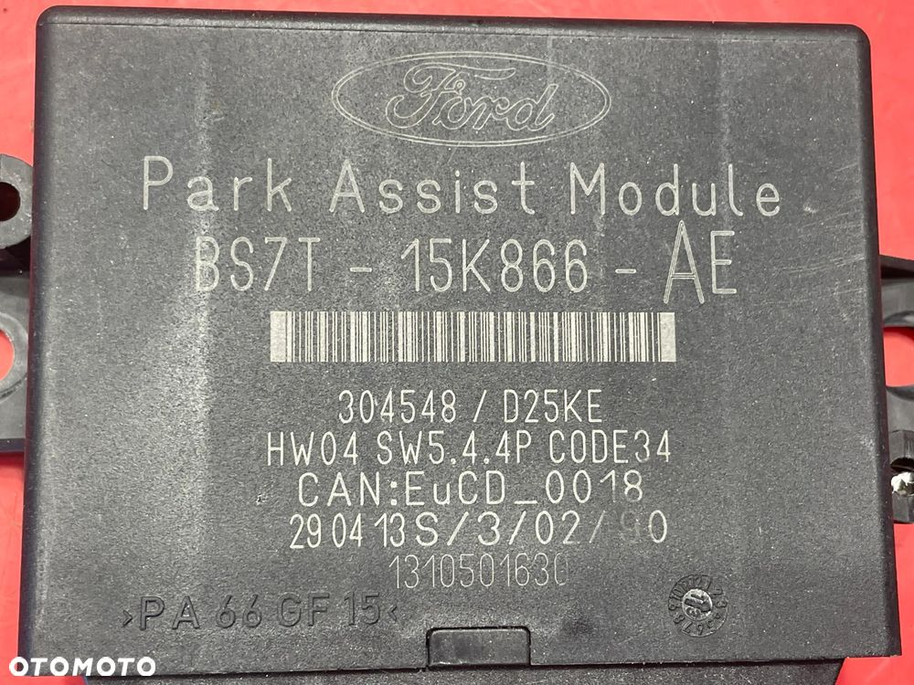 Ford moduł PDC czujników parkowania BS7T15K866AE - 2