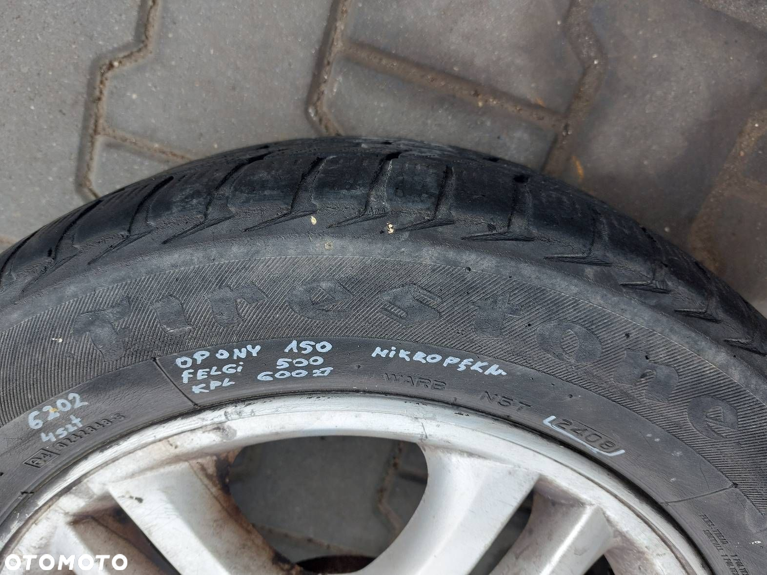 FELGI ALUMINIOWE 4 SZT 4x114,3 6Jx15 ET43 FI67,1 KIA CERATO - 3