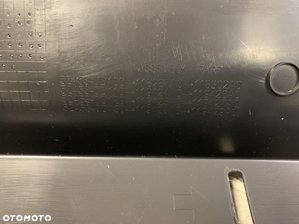 NOWY ORYGINALNY SPOILER DOKŁADKA ZDERZAK TYLNEGO TYŁ TOYOTA YARIS CROSS 20-26 52453-0D100 - 8