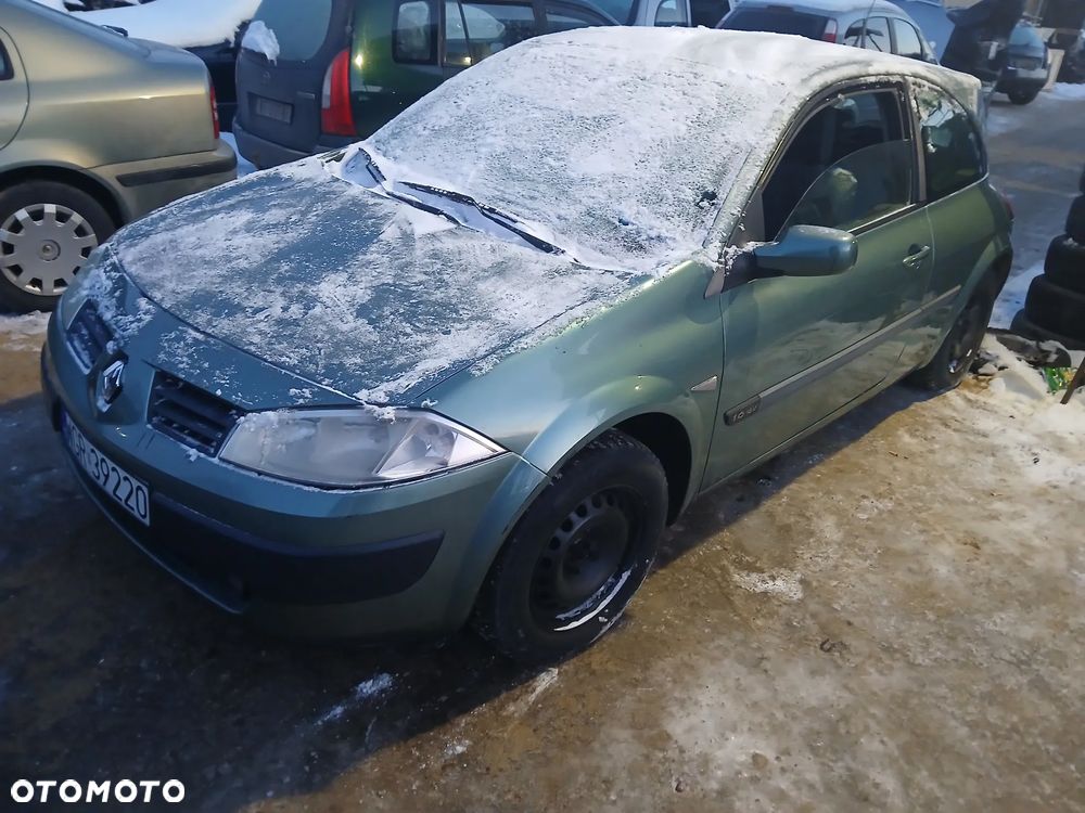 renault megane II silnik k4m760 1.6 16v skrzynia sanki belka przód tył wahacz zacisk - 1