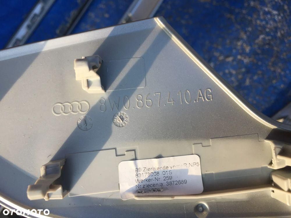 Audi A4 B9 Lift Liswy Ozdobne Listwa Dekory Dekor Drzwi Konsoli NP5 2023r - 12