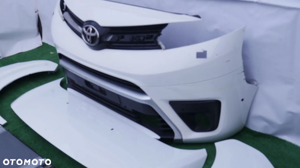 TOYOTA PROACE VERSO MASKA BŁOTNIKI LAMPY XENON ZDERZAK BELKA CHŁODNICE PAS PRZEDNI - 15