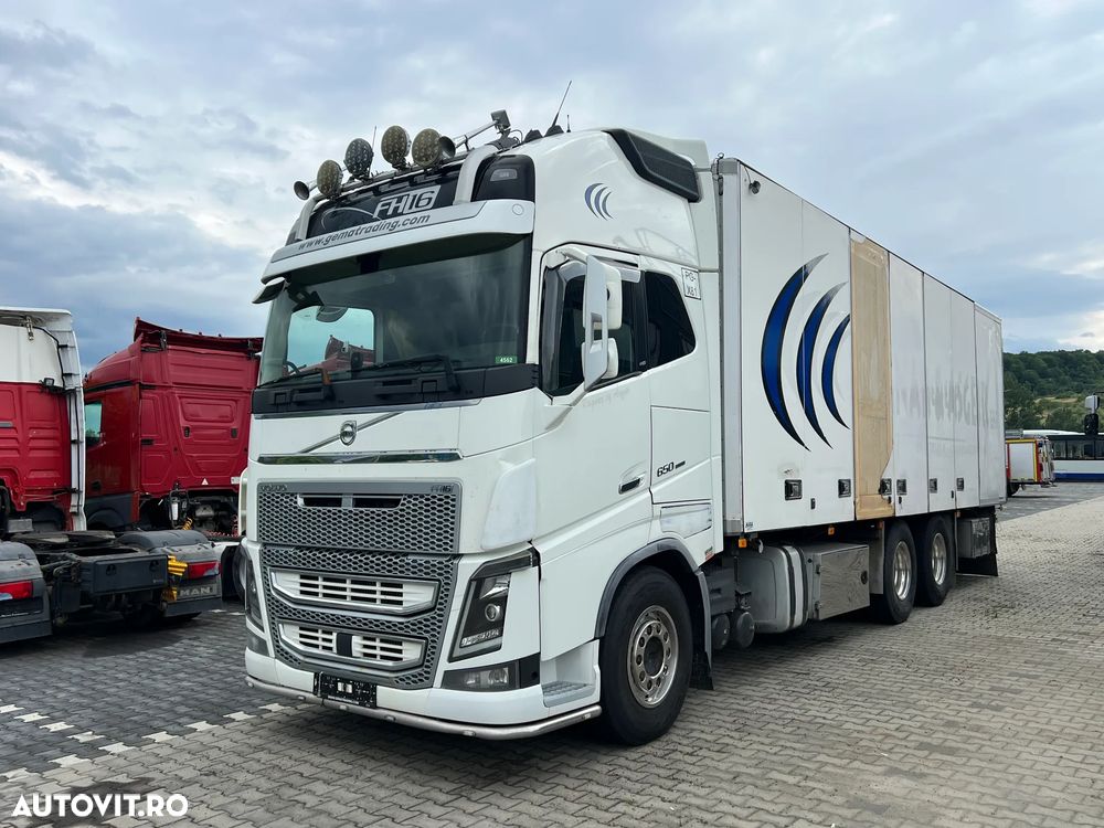 Pentru Piese, Volvo FH6,Automat 50 6X4, Frigorifica, 2015, Euro 6, For Parts - 2