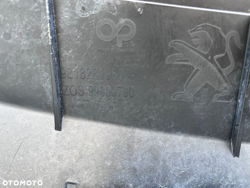 PEUGEOT PARTNER IV 4 RIFTER GRILL ATRAPA WZMOCNIENIE GÓRNE 9818281980 ORYGINALNE - 6