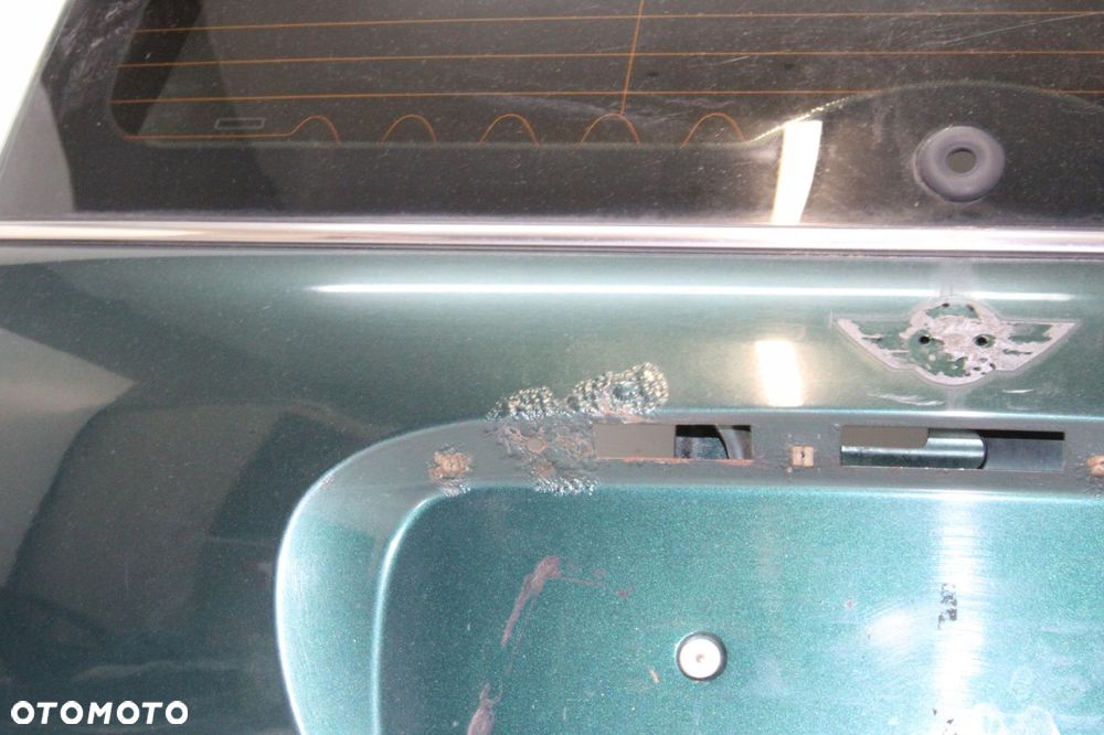 mini cooper r50 british racing green KLAPA TYŁ TYLNA SZYBA - 5