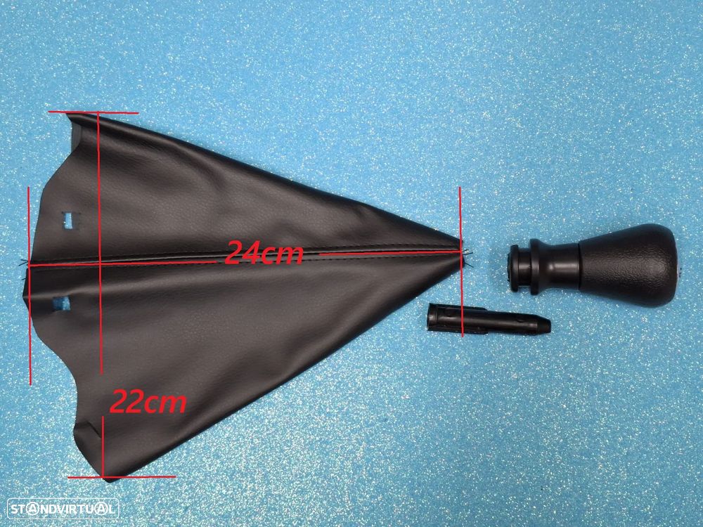 Moca manete velocidades Peugeot 206 207 307 508 / Citroen C3 C4 NOVA - 2