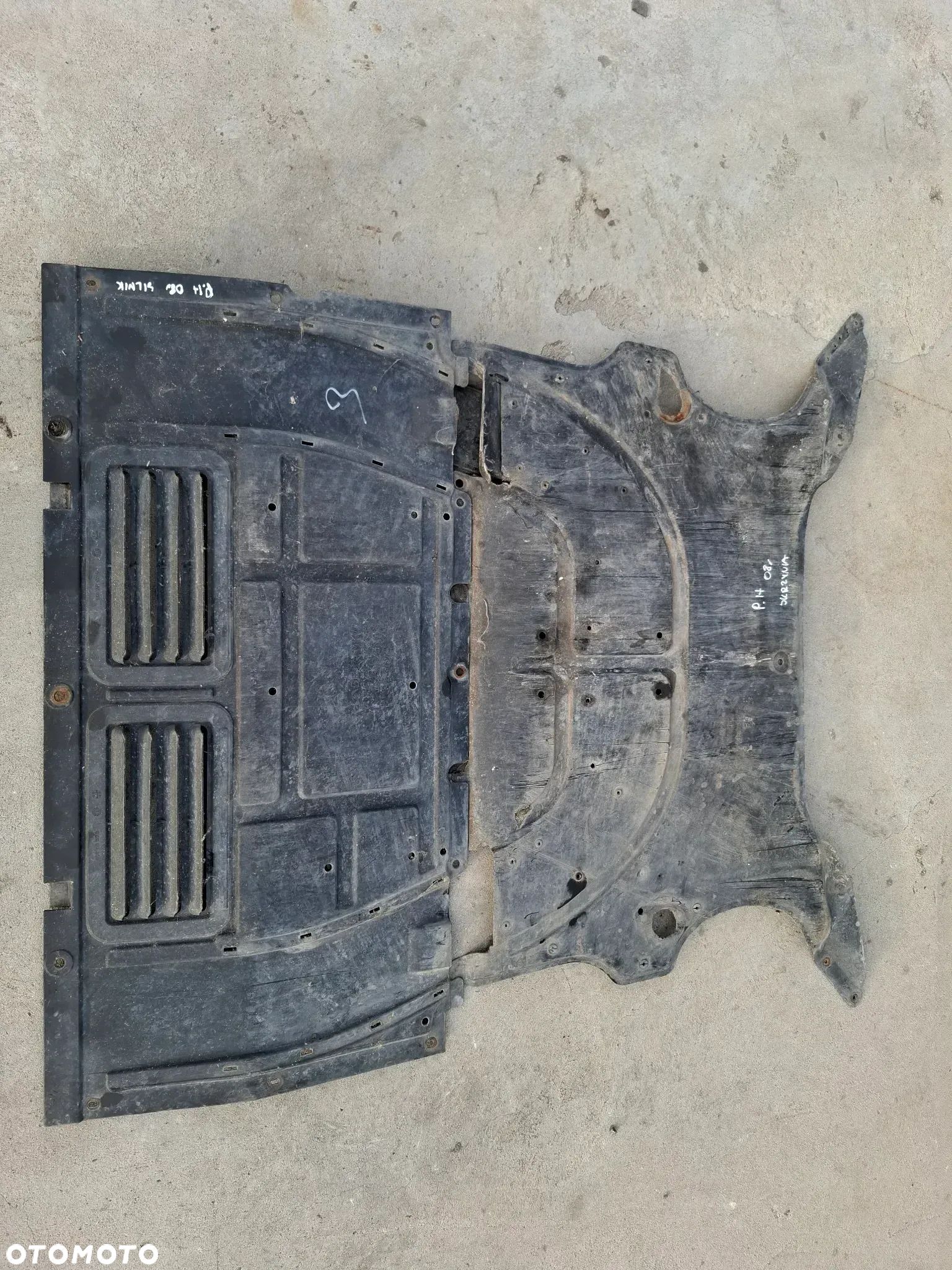 Osłona Płyta Pod Silnik Skrzynie Silnika Skrzyni VW Phaeton 3D0821325C 3D0825237L - 1