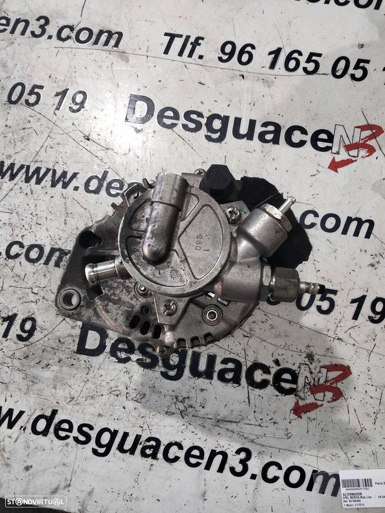 ALTERNADOR OPEL MERIVA A LIMUSINA 2003 -93189495 - 2